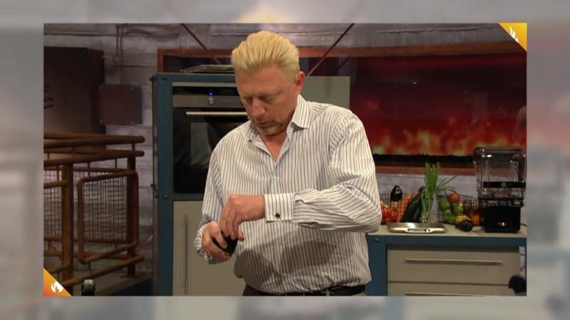 Boris Becker haut erst einmal ordentlich Maggi drauf
