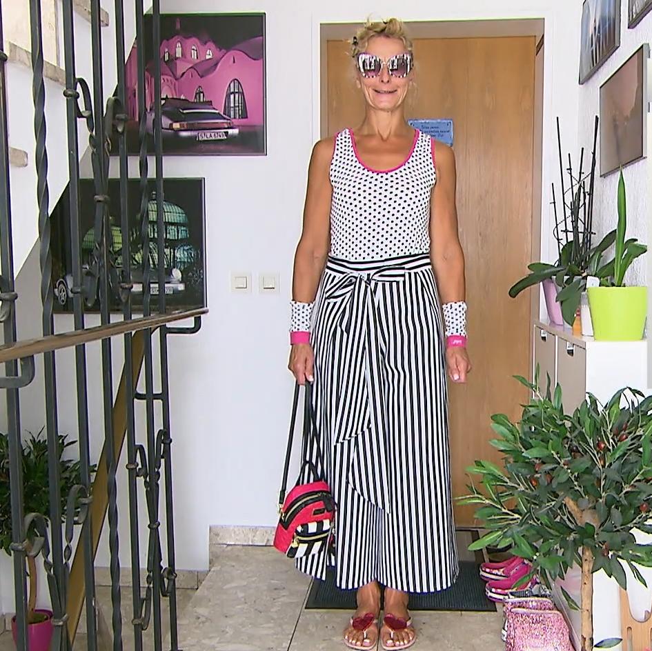 Für Guido ist Sonja *von Haus aus offen" für alles an Mode