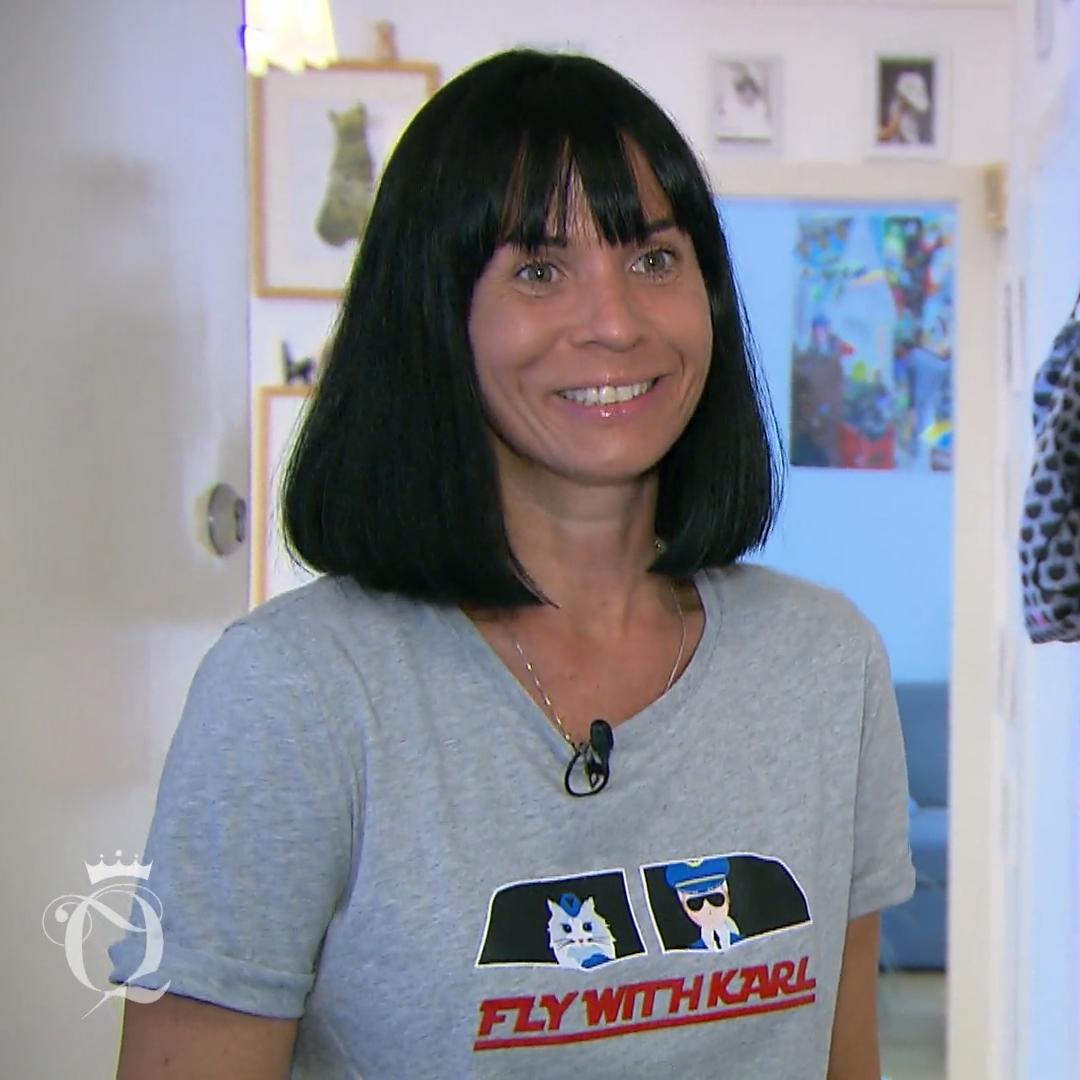 Andrea ist die Katzenlady ohne Katzen