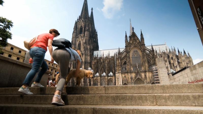 Sam bekommt die Stadt Köln gezeigt!