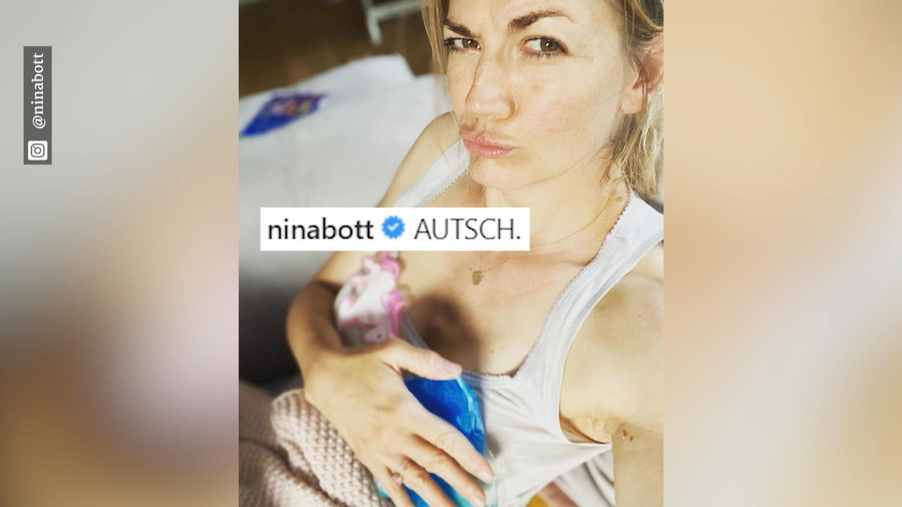 Nina Bott hat abgestillt