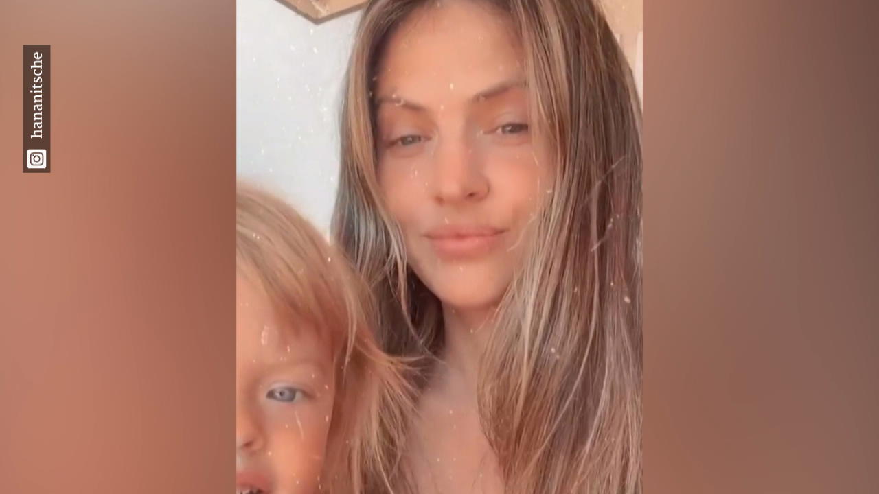 Mit diesem Trick stillt Model Hana Nitsche ab