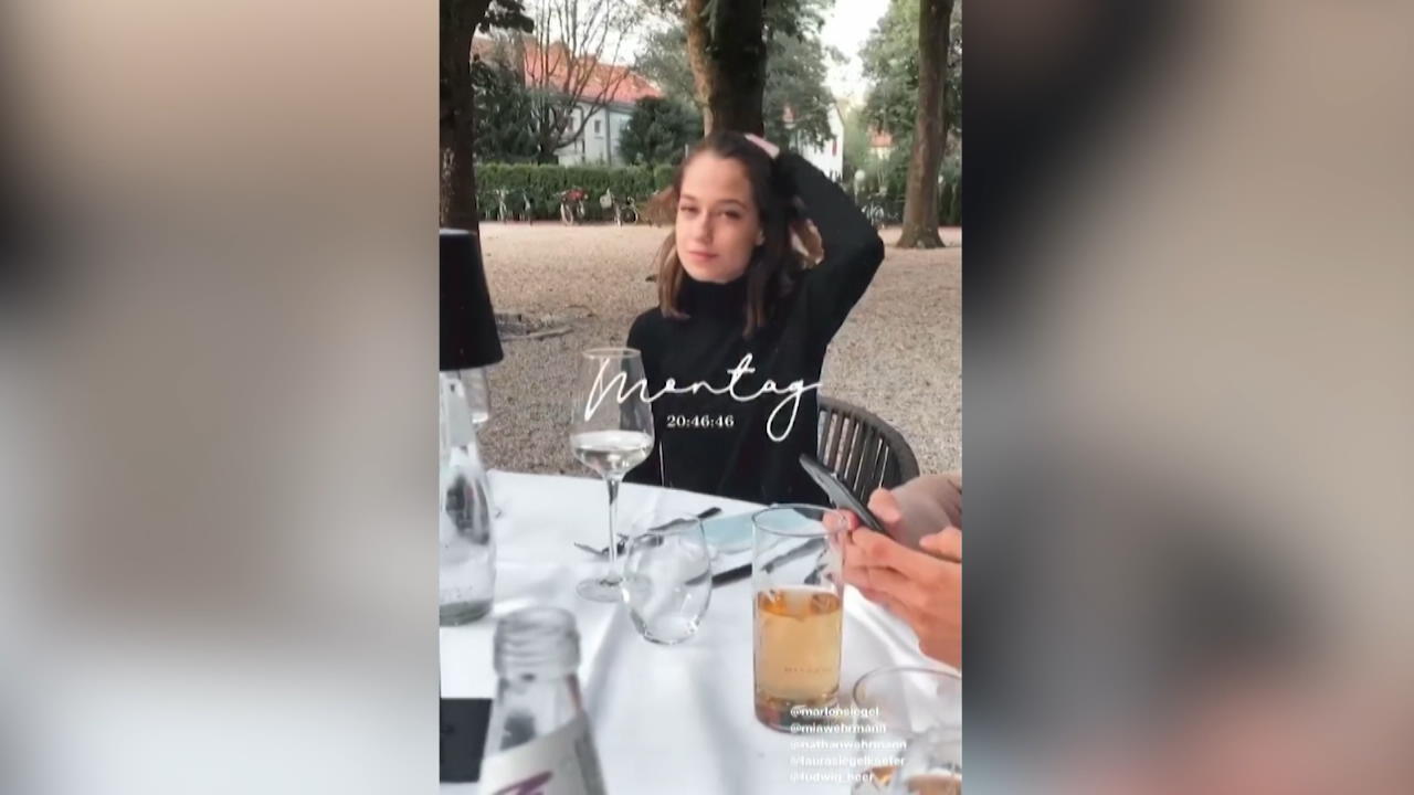 Giulia Siegel zeigt alle ihre Kinder