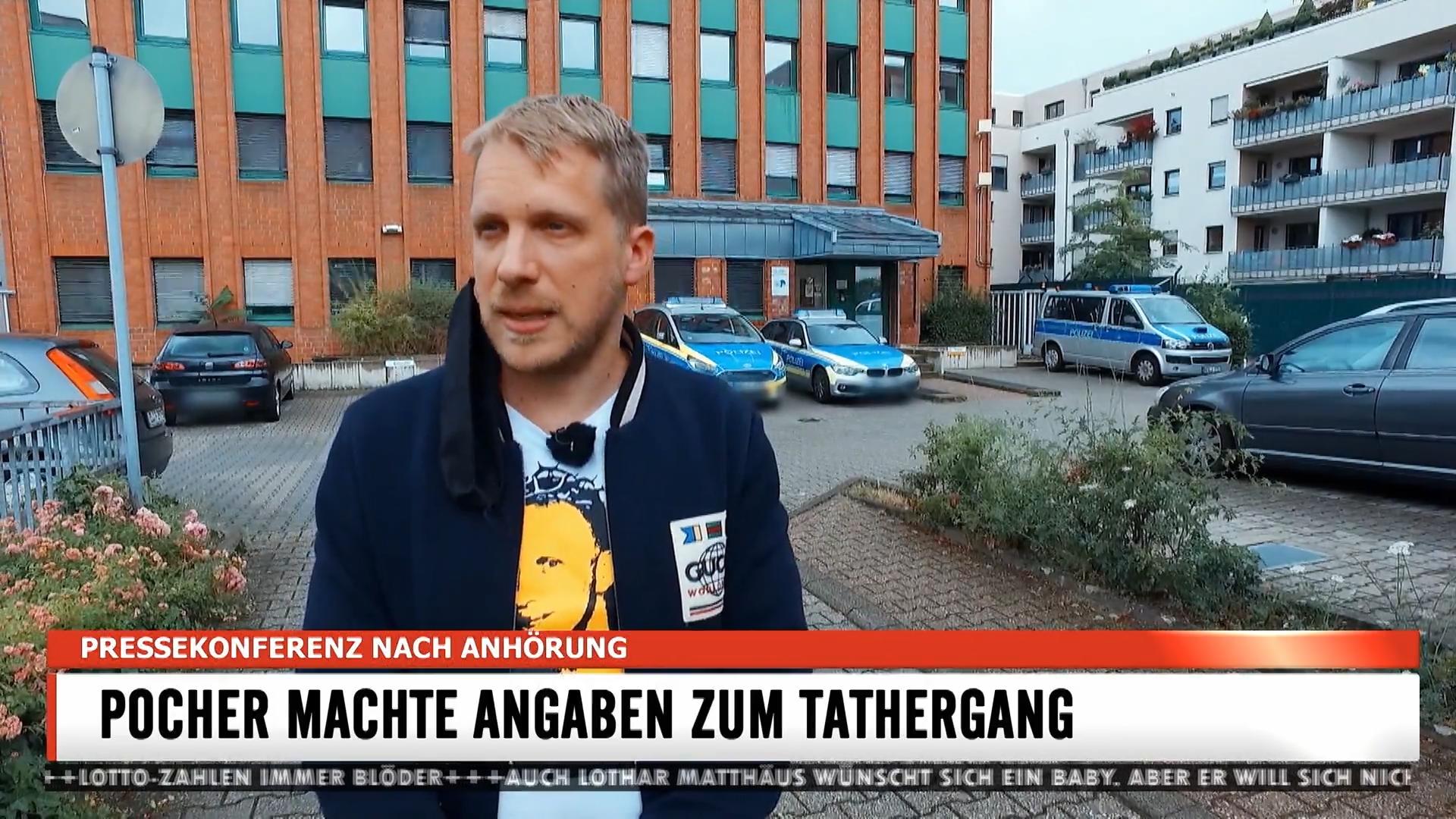 Pochers Polizeiverhör geht gerade so glimpflich aus