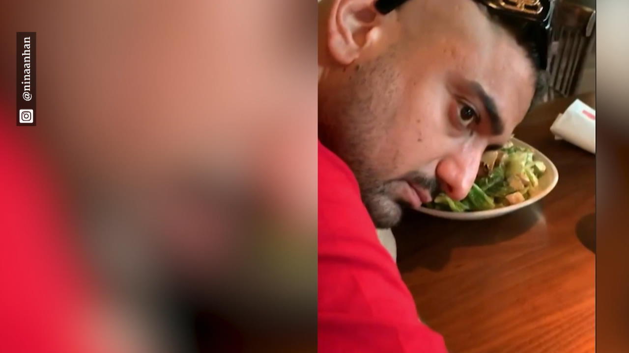 Rapper Haftbefehl zeigt Wunde