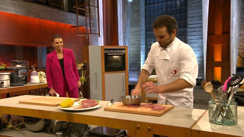 Steffen Henssler ist im Improgang direkt "überrascht"