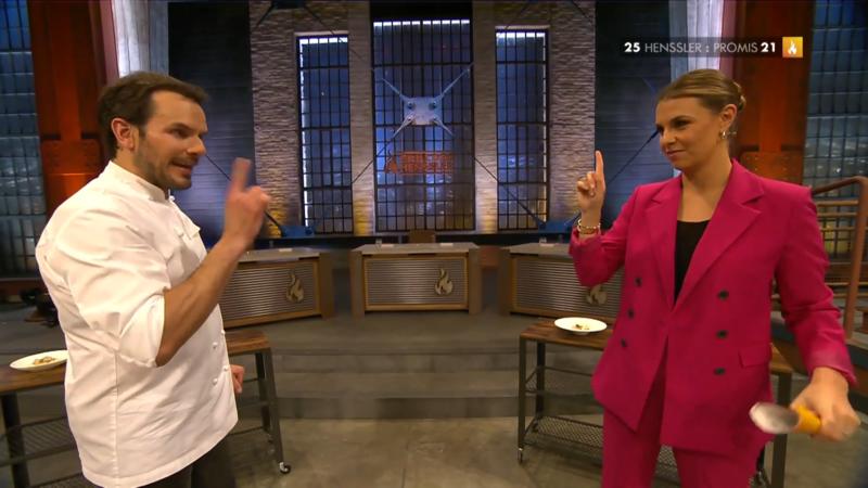 Henssler und Wontorra schliießen eine Wette ab