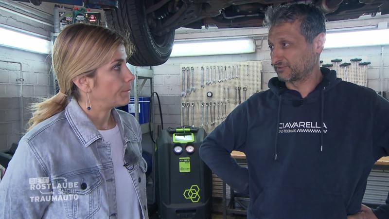 Der Daewoo wird repariert und verschönert