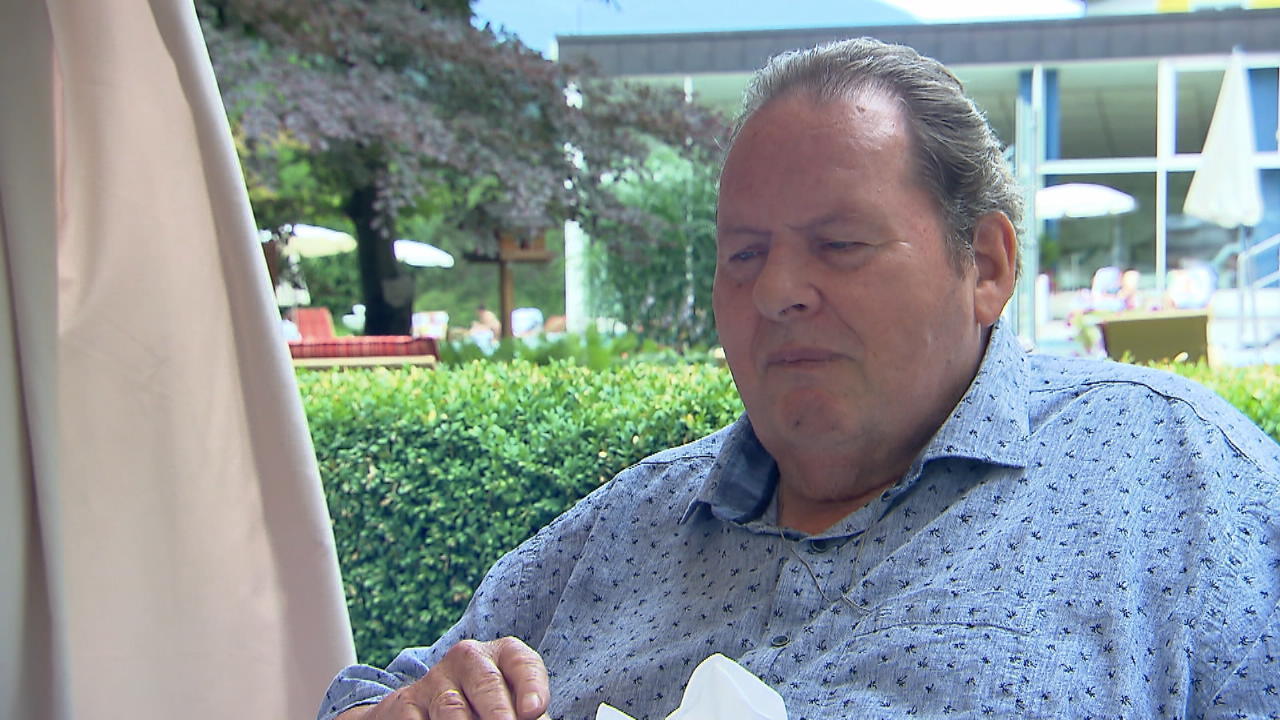 Ottfried Fischer und Frau Simone in den Flitterwochen