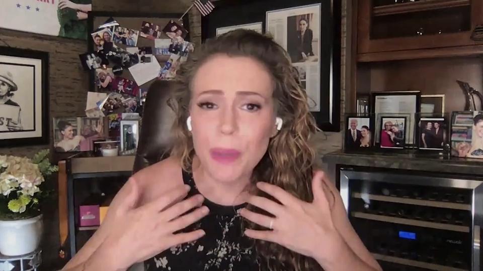 Nach Corona: Alyssa Milano schockiert mit Haarverlust