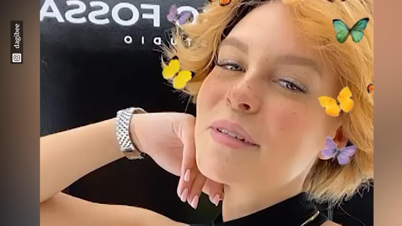 Dagi Bees neue Frisur war nur eine Perücke