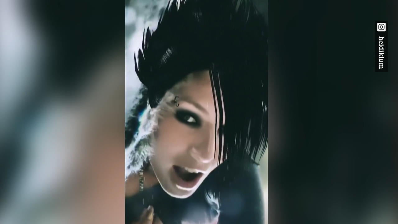 Heidi Klums witzige Hommage an "Tokio Hotel"!