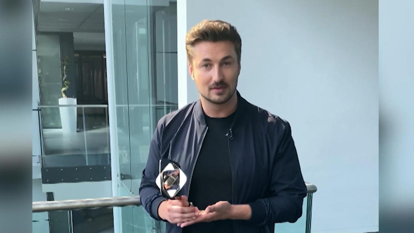 Nicolas bedankt sich und ist bei "Grill den Henssler"