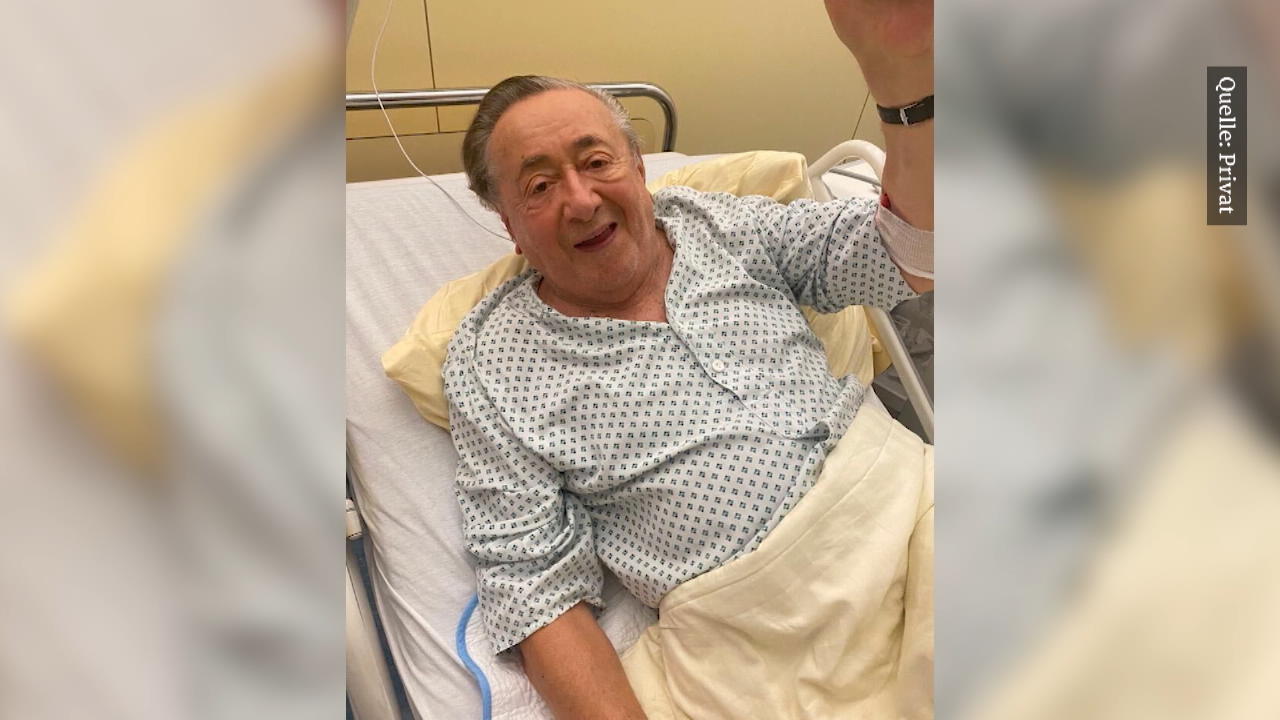 "Mörtel" Lugner arbeitet selbst vom Krankenbett