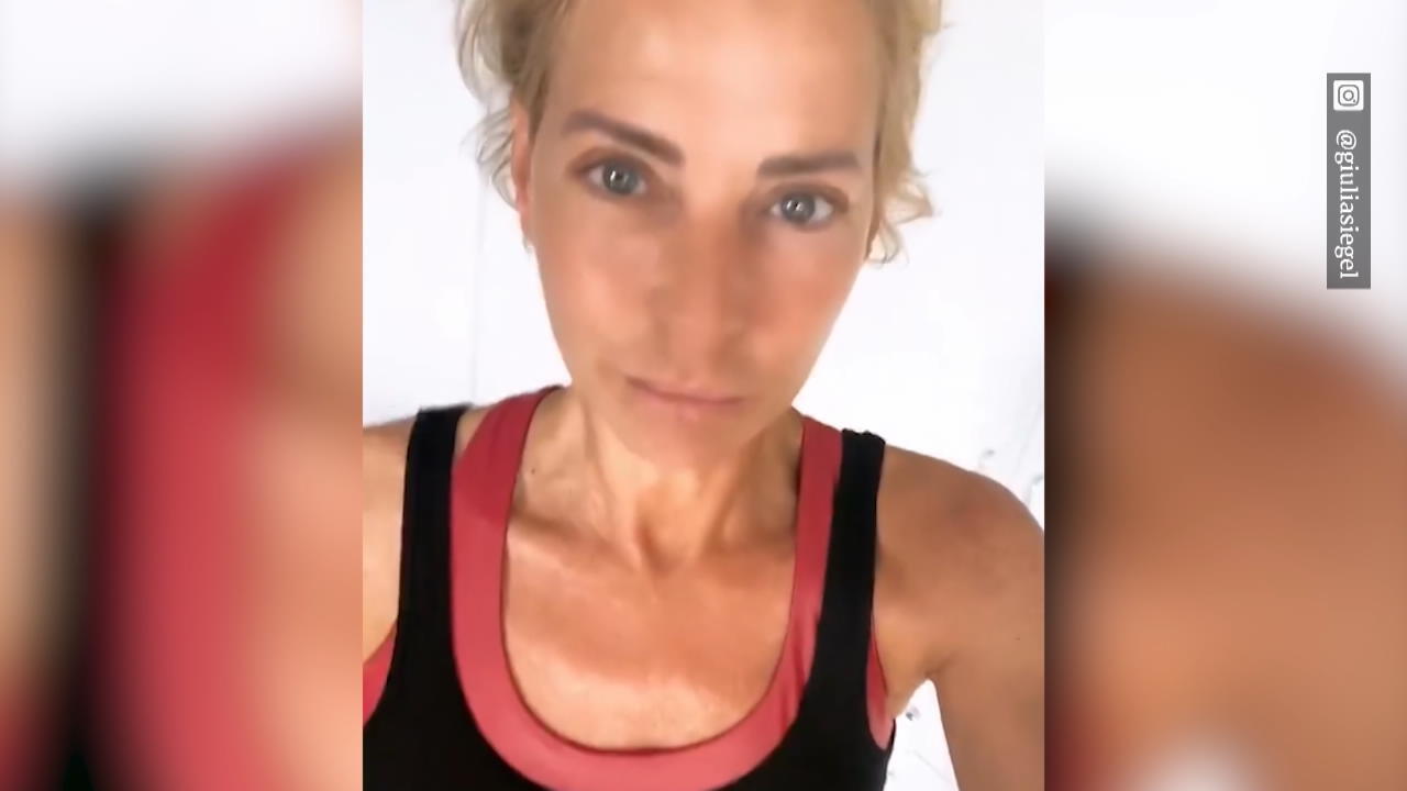Giulia Siegel hat wieder 4,7 Kilo mehr