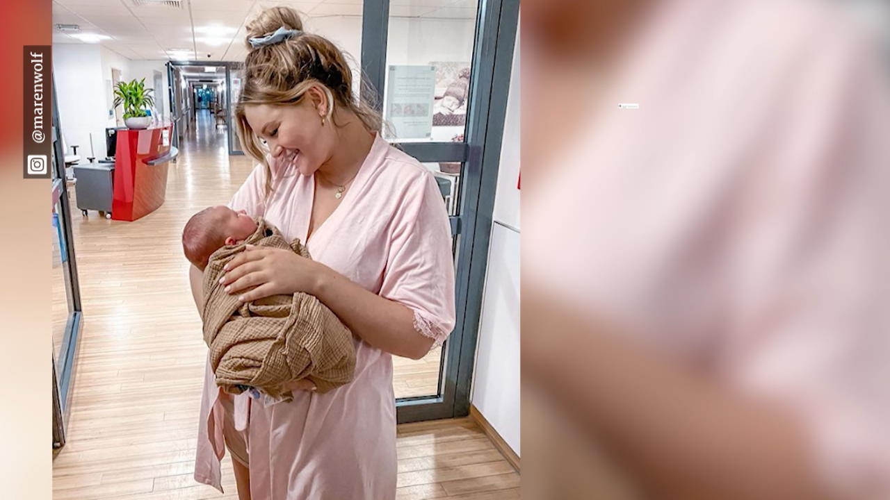 Maren Wolf gibt Baby-Update