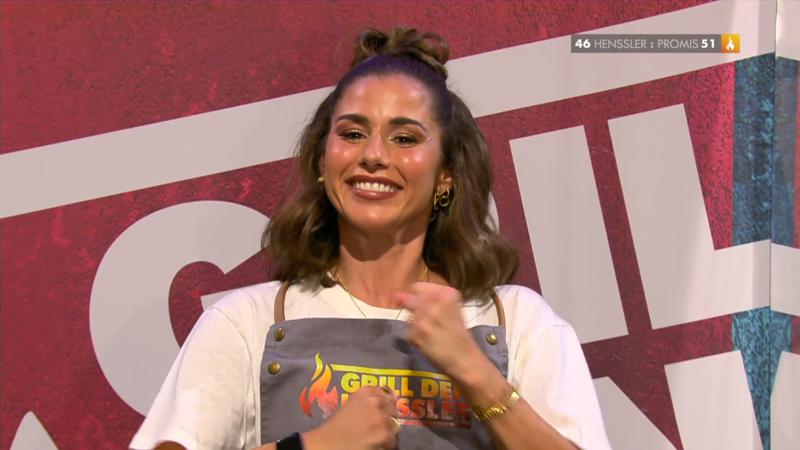 Sarah Lombardi grillt den Henssler mit ihrer Roulade