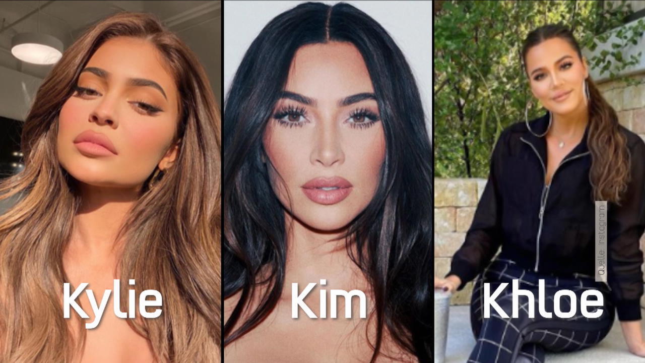 Verwechslungsgefahr bei den Kardashian-Schwestern
