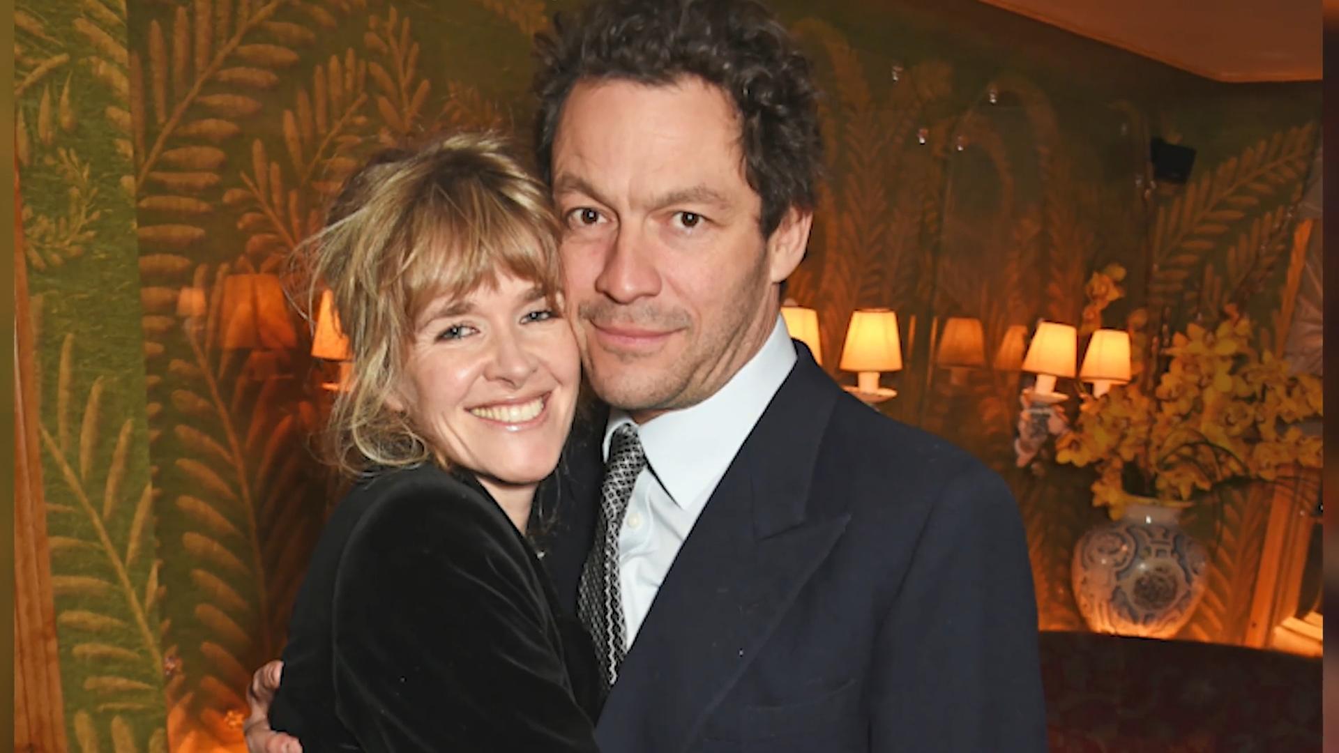 Dominic West knutscht wieder mit seiner Frau