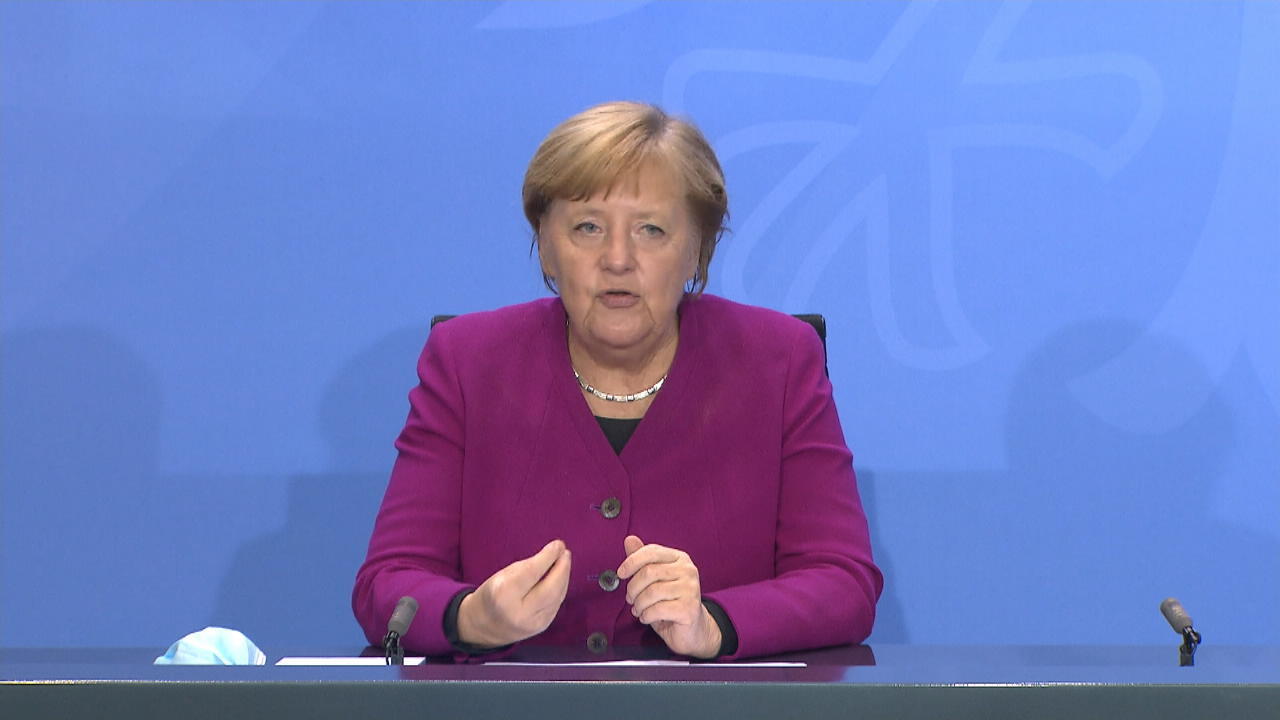 Merkel: Wir sind schon im exponentiellen Wachstum