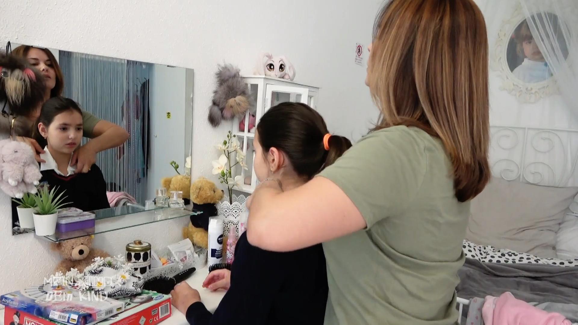 Valeria hilft ihren Kindern bei der Persönlichkeitsbildung