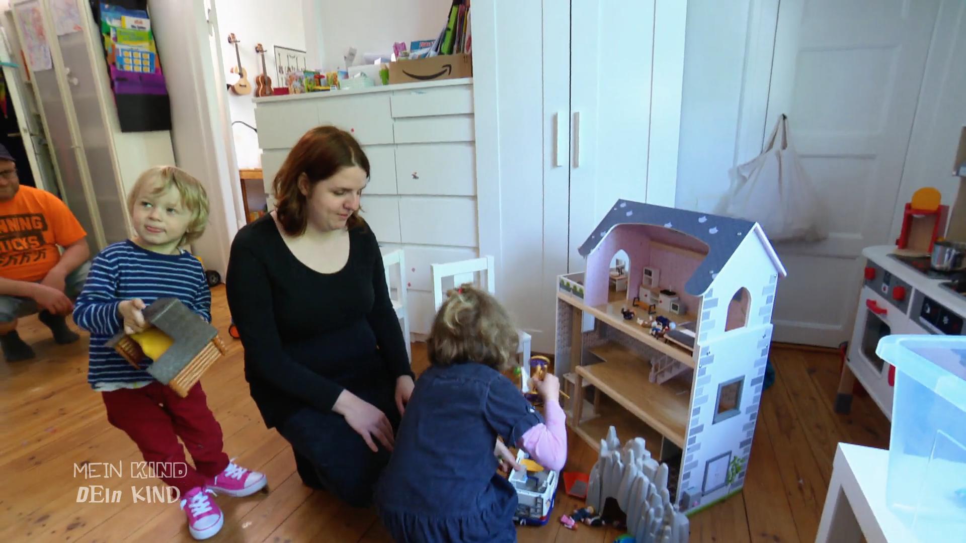 Lina ist eine blinde Mama