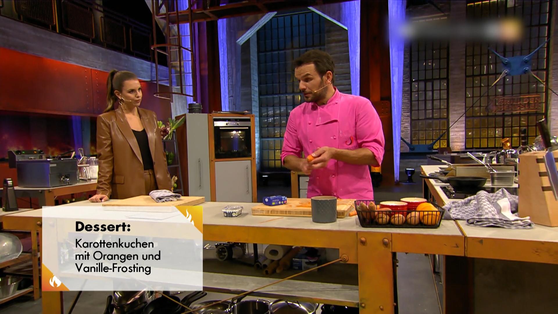 Gemüse im Dessert ist gar nicht nach Hensslers Geschmack