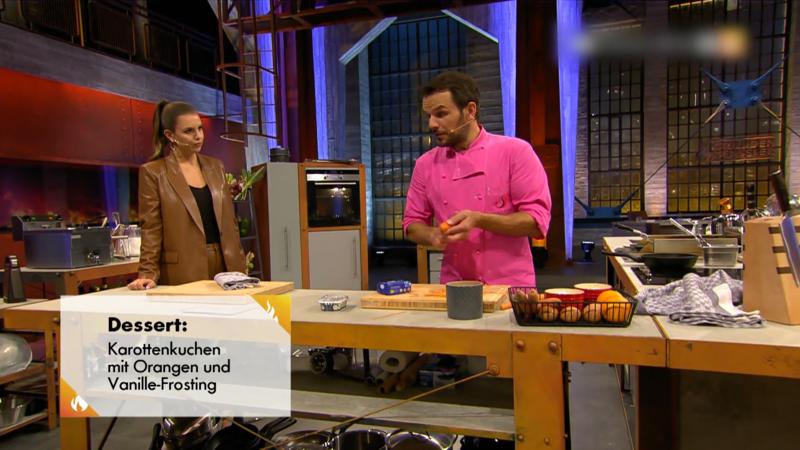 Gemüse im Dessert ist gar nicht nach Hensslers Geschmack