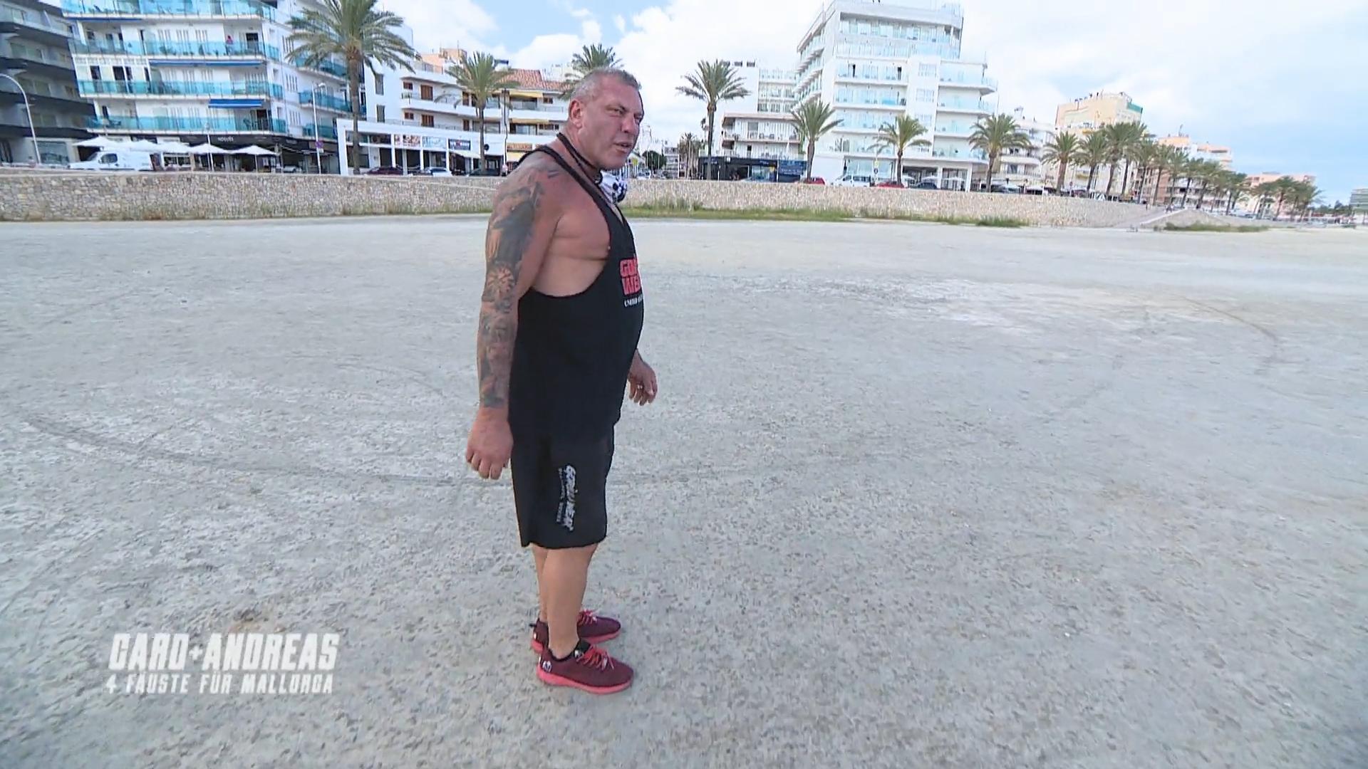 Andreas' "Muscle-Beach-Projekt" nimmt wieder Fahrt auf
