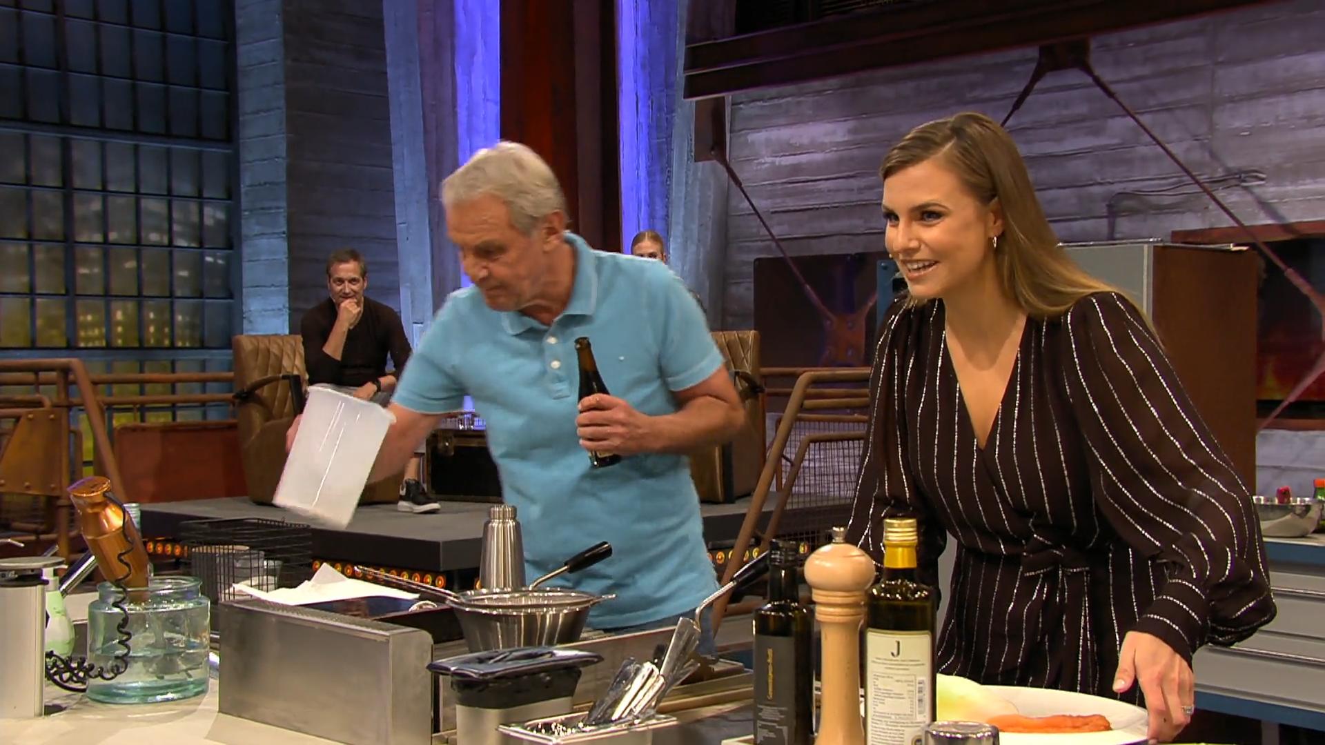 Laura Wontorra: "Betreutes Kochen machen wir hier heute!"