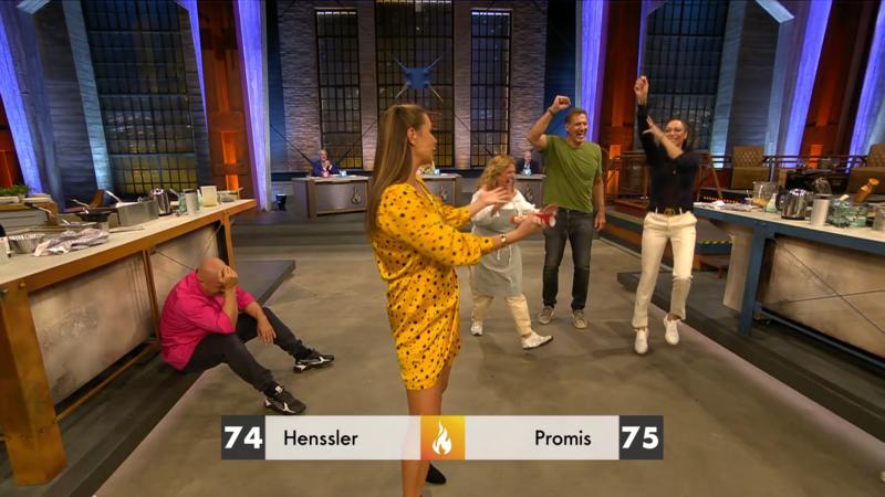 Die Promis schlagen das Team Steves/Henssler