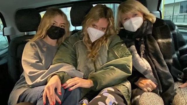 Leni, Heidi, Erna: 3 Generationen Klum-Frauen auf einem Bild