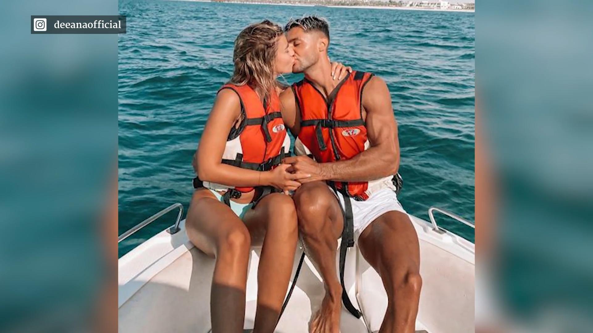 Dijana und Marcellino im Knutschwahn
