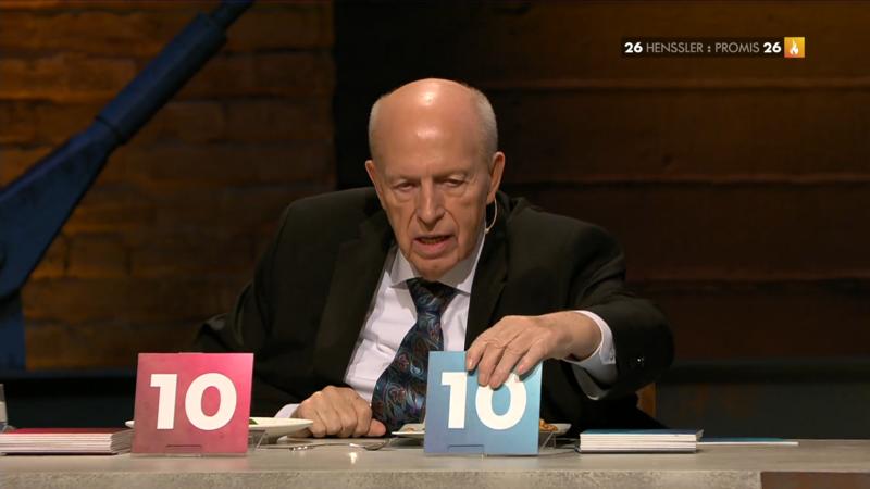 In der Vorspeise überschlagen sie die 10-er-Wertungen