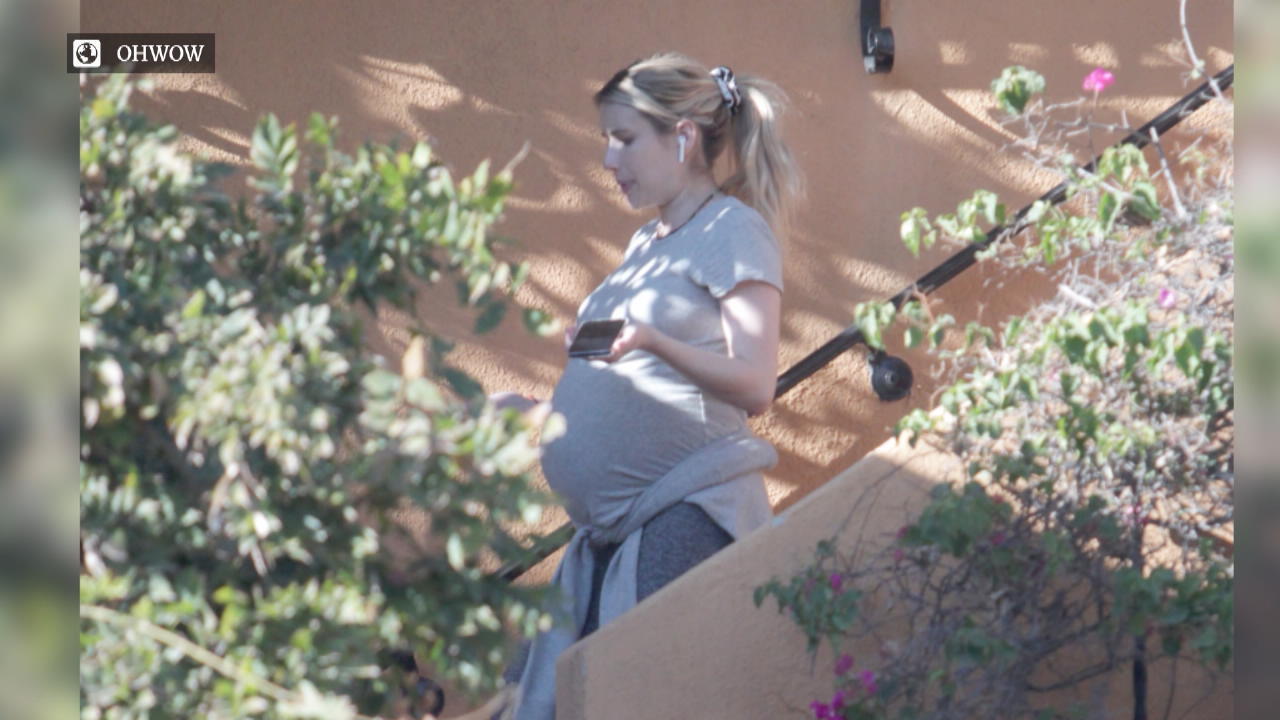 Emma Roberts erwartet jeden Augenblick ihr Baby!