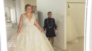 Den Zeitdruck merkt man der Braut nicht an