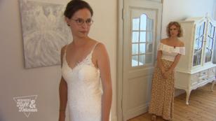 Kathrina musste beim ersten Mal über 70 Kleider probieren