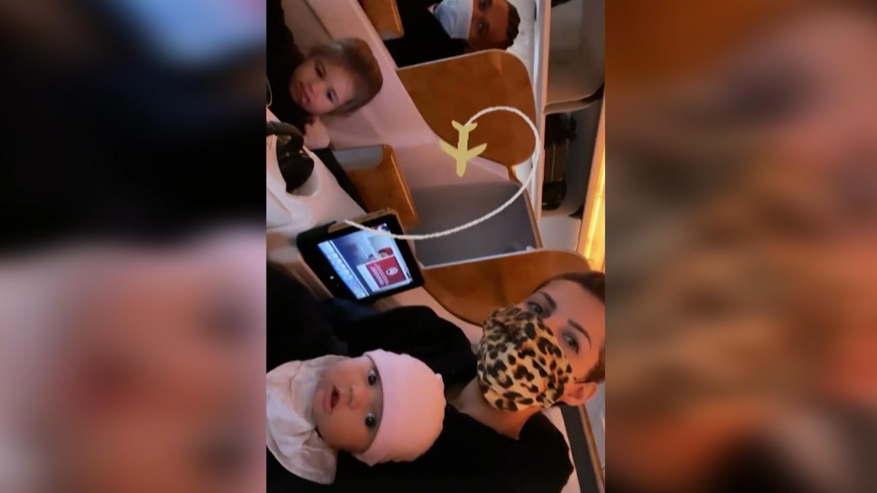 Familie Harrison macht den Abflug