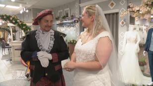 Braut Jaqueline will auf ihr Herz hören