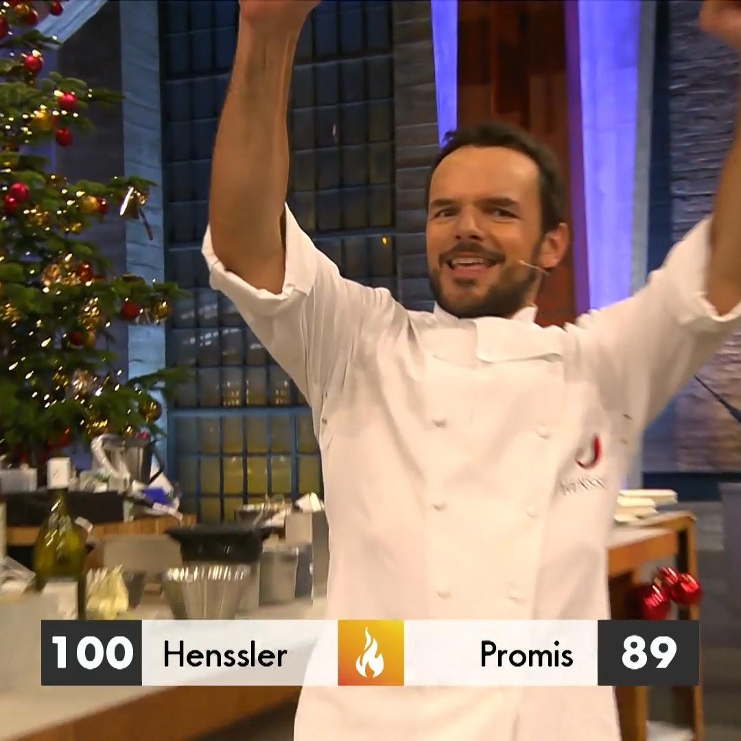 Henssler beendet das Jahr mit einem Traumergebnis!