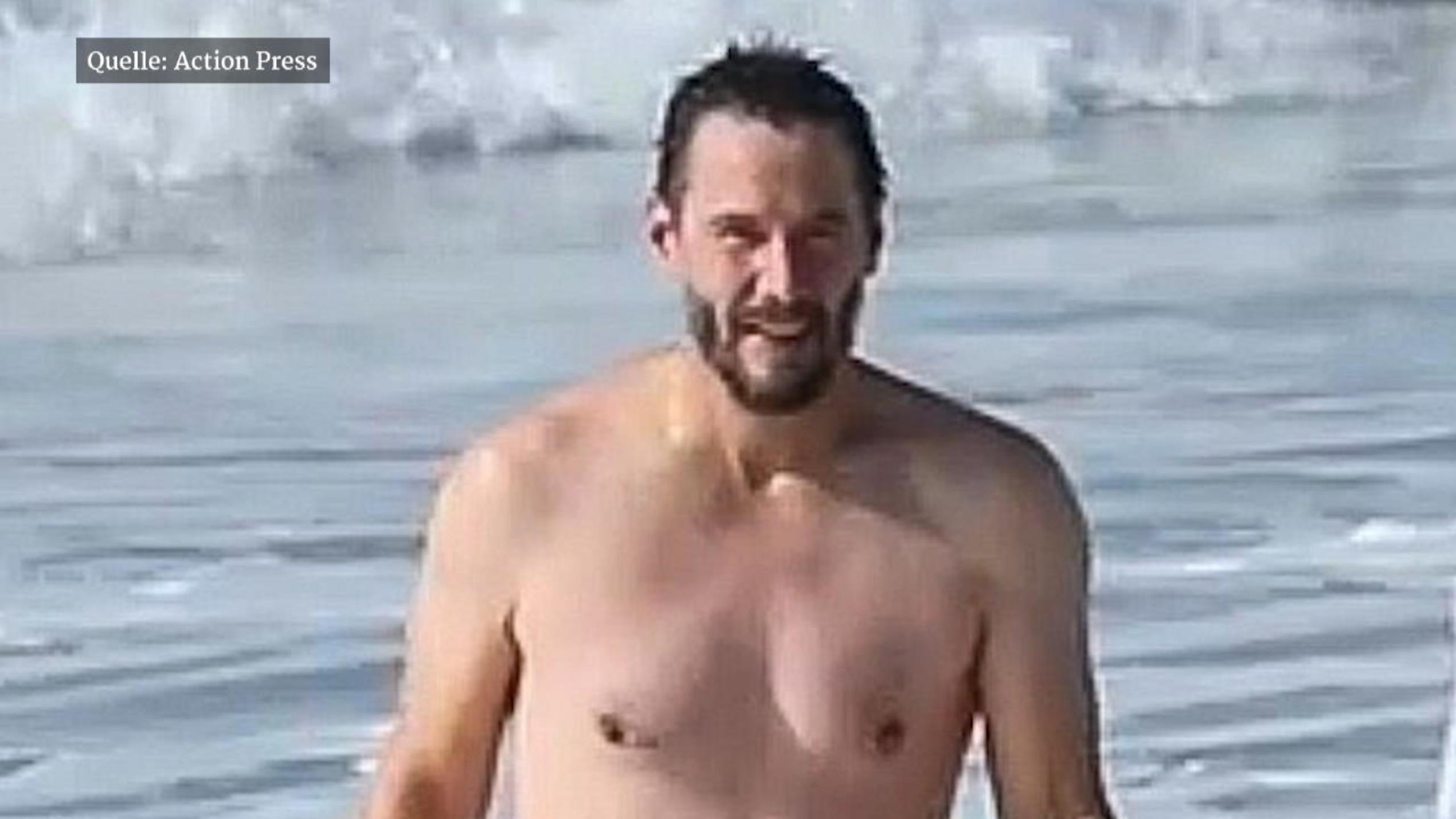 Keanu Reeves Zeigt Heissen Body Im Meer Dieser Korper Soll 56 Jahre Alt Sein