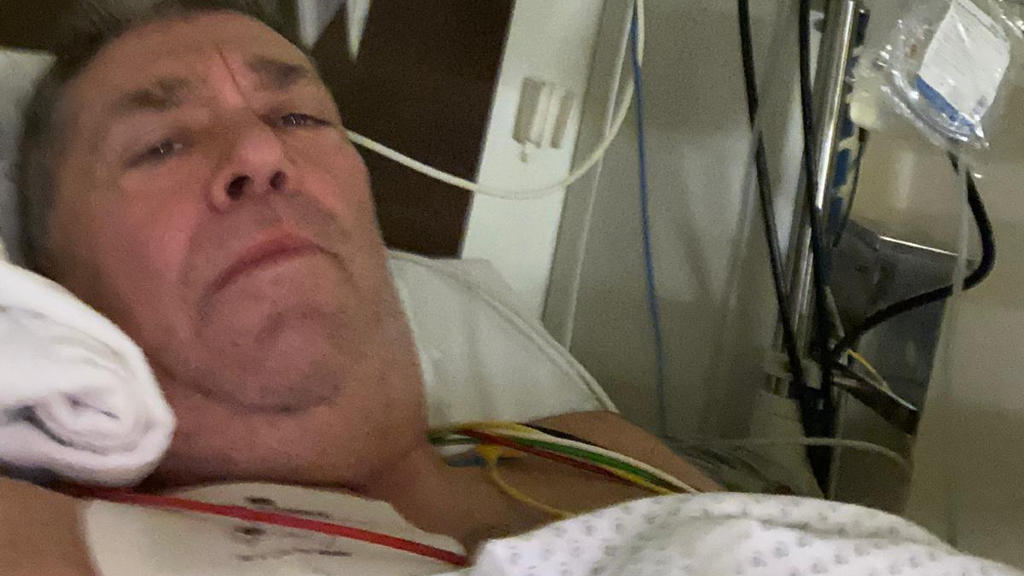 Jörg Krusche ist wieder im Krankenhaus