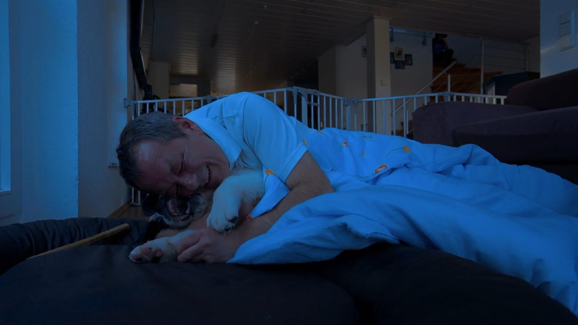 Domingo und seine erste Nacht bei Familie Halm