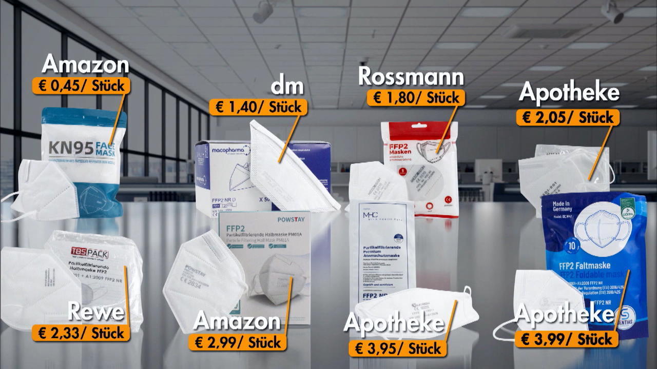Günstig & sicher? FFP2-Masken von Amazon, dm & Co. im Test