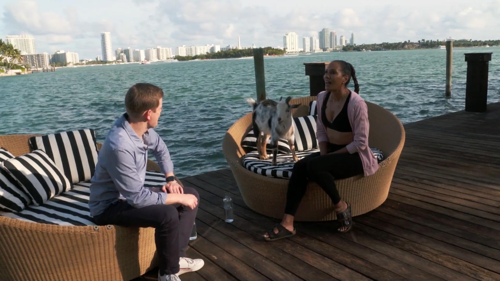 Wir trafen Barbara Becker zu Hause in Miami