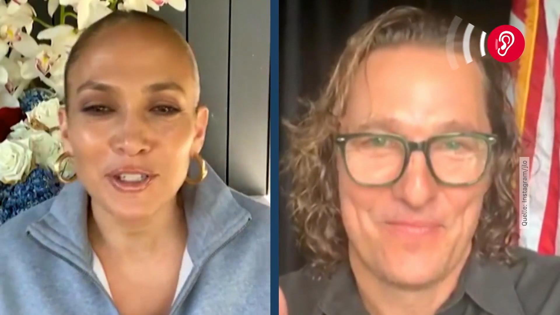 Jennifer Lopez & Matthew McConaughey wiedervereint