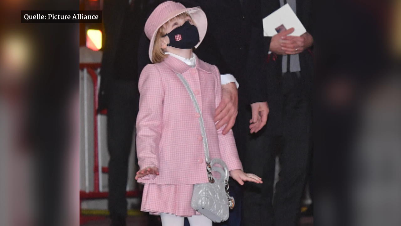 Gabriella von Monaco (6) sorgt mit Luxus-Outfit für Aufsehen