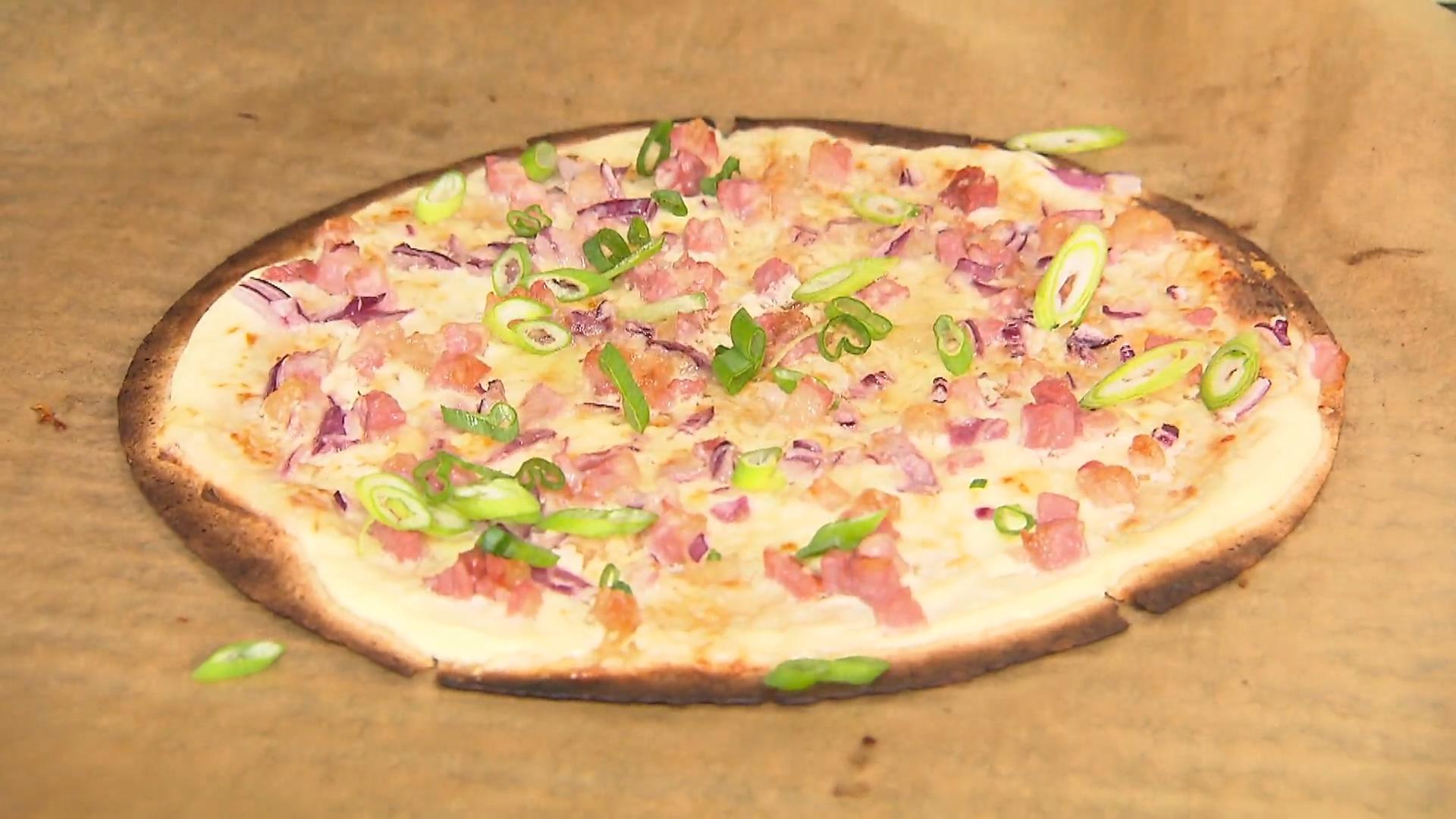 Turbo-Flammkuchen und gefüllte Tortillas
