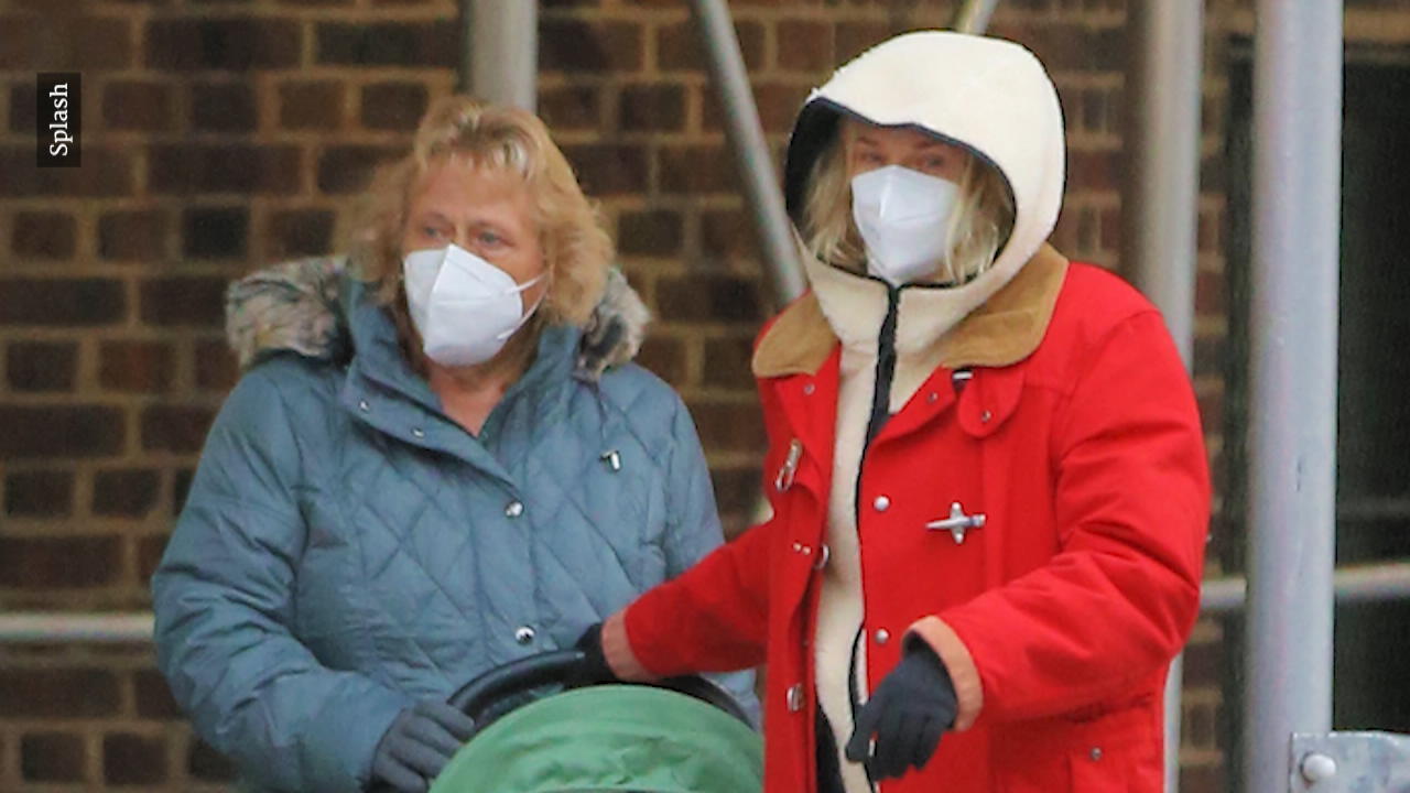 Diane Kruger mit Mutter und Tochter unterwegs