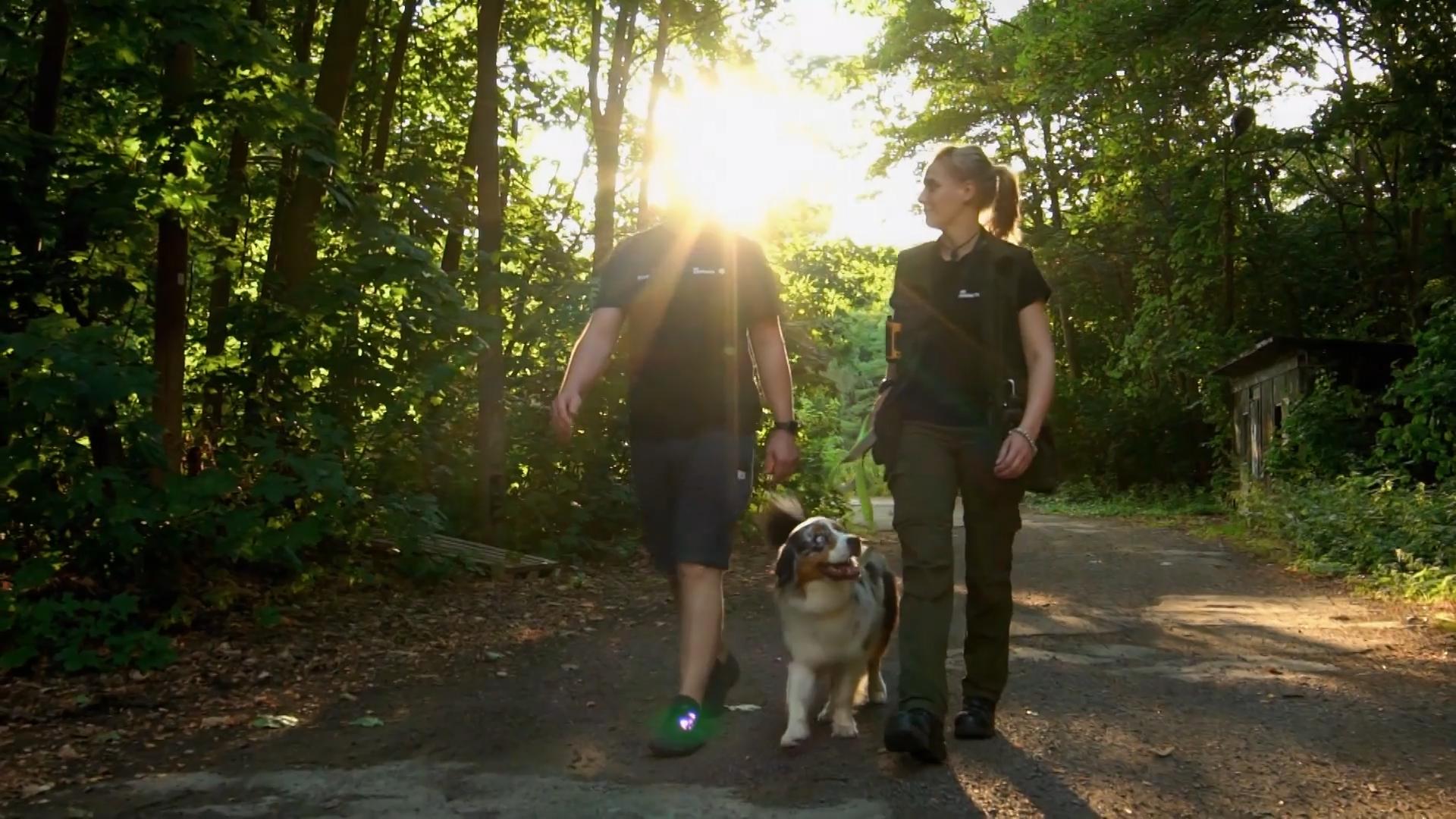 Balthasar macht eine Ausbildung zum Rettungshund!